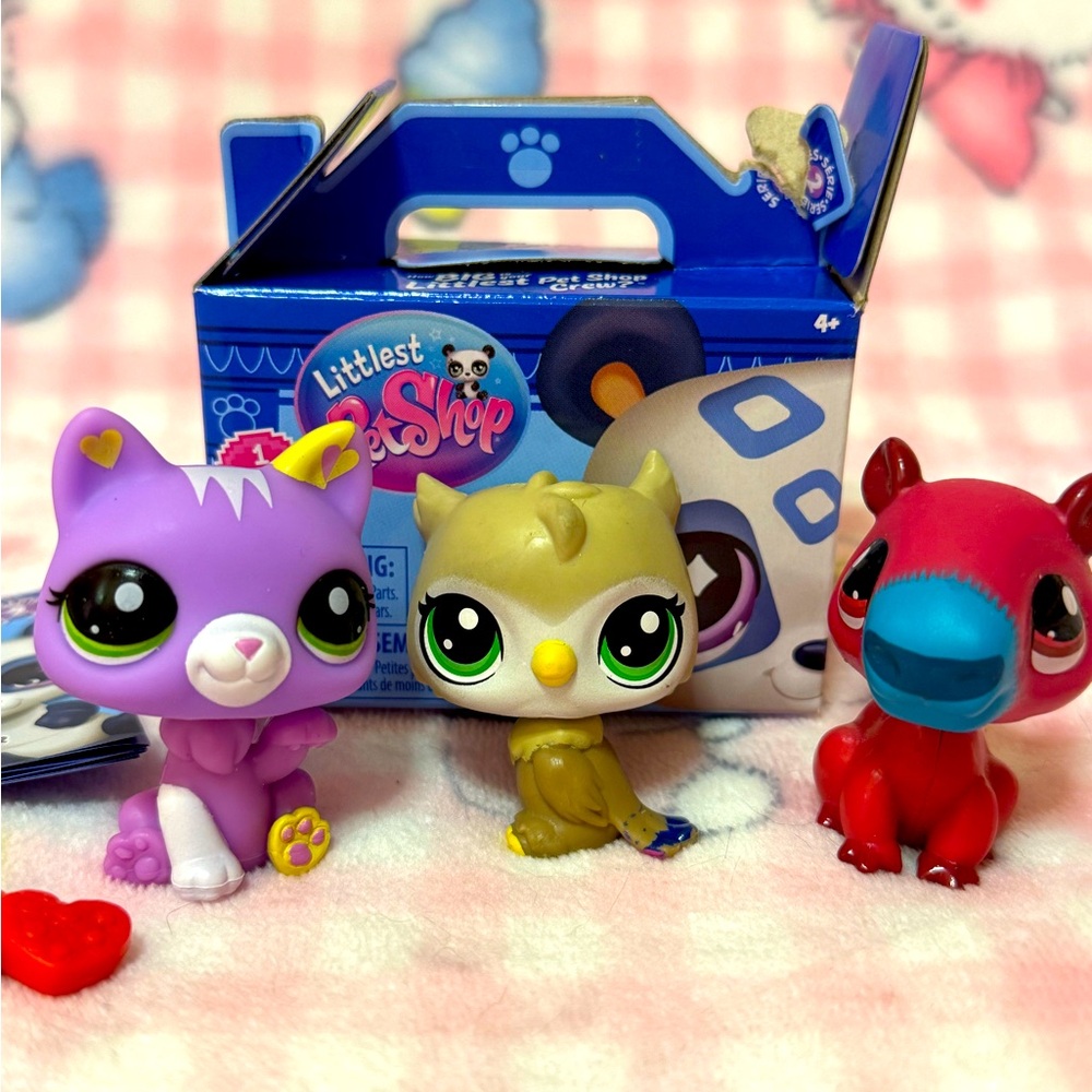 3 Newer Littlest Pet Shop LPS